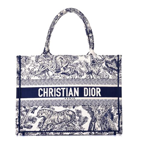 dior toile de jouy book tote blue|Dior Blue Medium Toile de Jouy Voyage Book Tote .